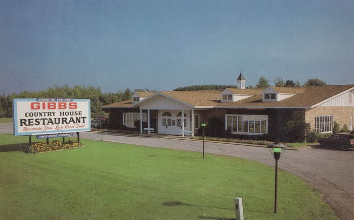 Gibbs Country House Restaurant - Old Postcard